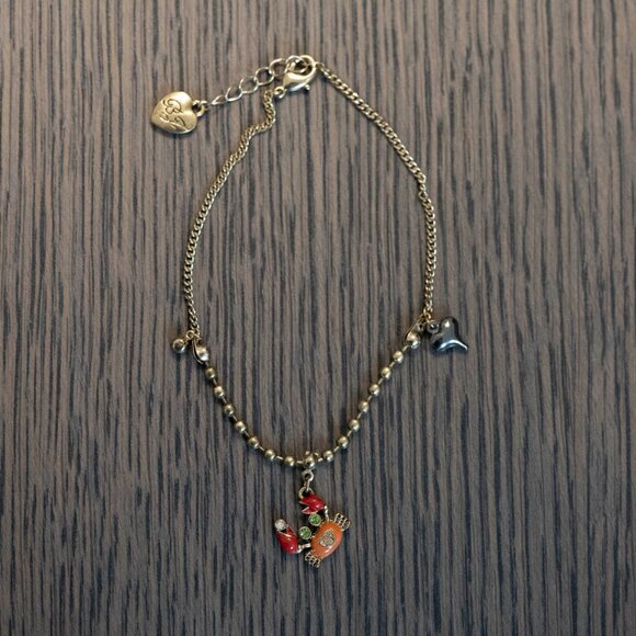 Betsey Johnson “Under the Sea” Anklet + Ring Set — Rare Vintage - Picture 5 of 7